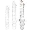 ClearlyHorny Gode en Verre Threeball L 29 x 5cm